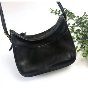 Vintage Coach Saddle Bag